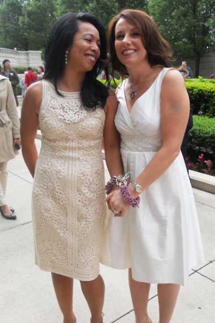 Theresa and Mercedes Volpe and Santos photo Theresa and Mercedes Volpe and Santos