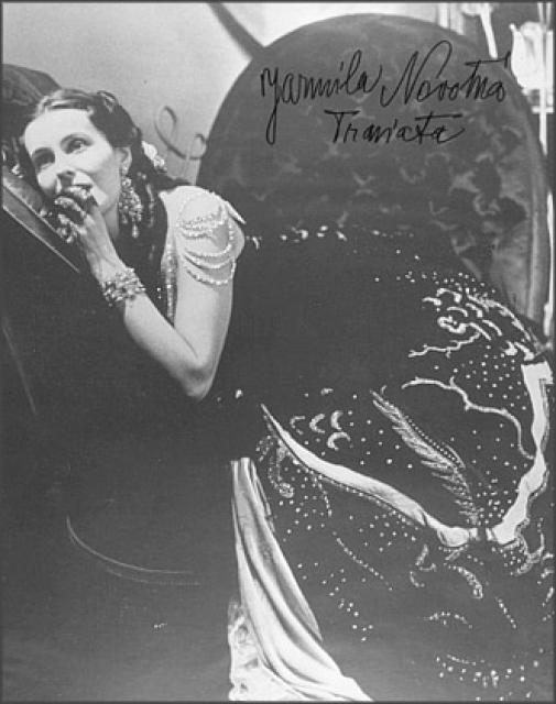 Jarmila Novotna photo Jarmila Novotna